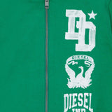 FELPA IN COTONE CON LOGO J02987 0GEADK550A DIESEL KIDS 