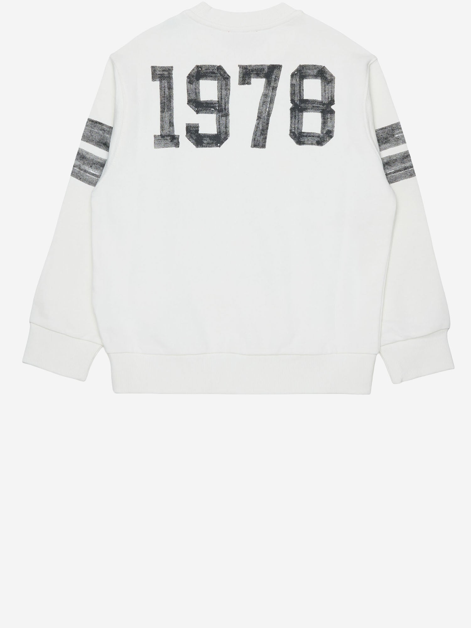 FELPA IN COTONE CON LOGO J02988 0GEADK141 DIESEL KIDS 