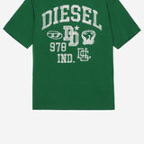 T-SHIRT IN COTONE CON LOGO J02993 KYA1YK550A DIESEL KIDS 