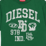 T-SHIRT IN COTONE CON LOGO J02993 KYA1YK550A DIESEL KIDS 