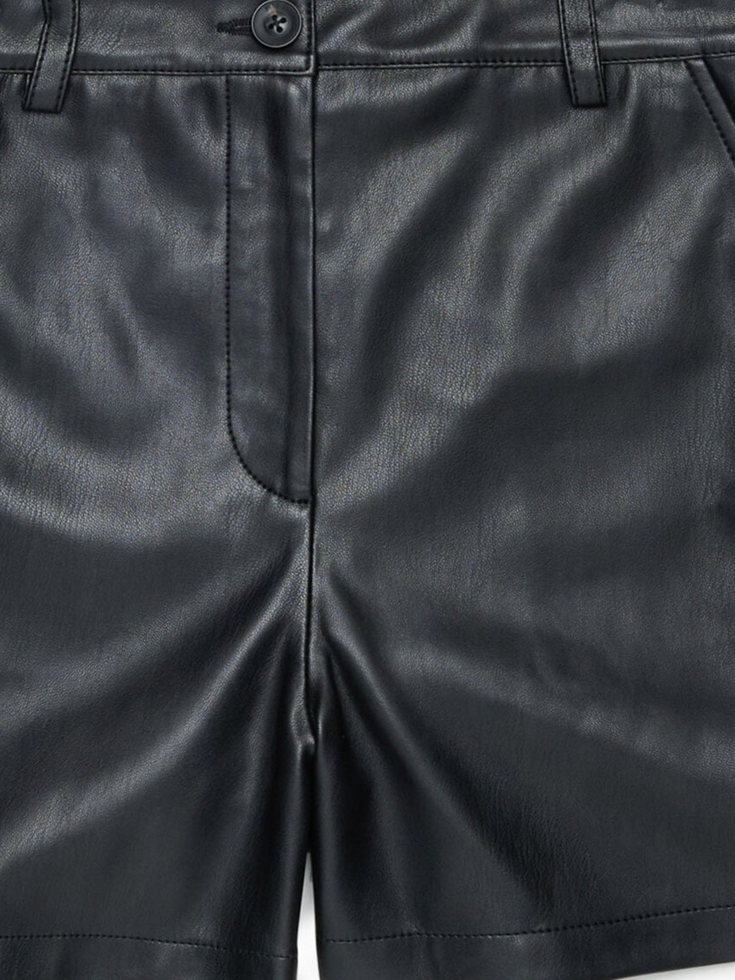 PANTALONI CORTI IN TESSUTO SPALMATO J03007 KXB9DK900 DIESEL KIDS 