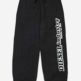 PANTALONI IN COTONE CON LOGO J03030 0GEADK900 DIESEL KIDS 