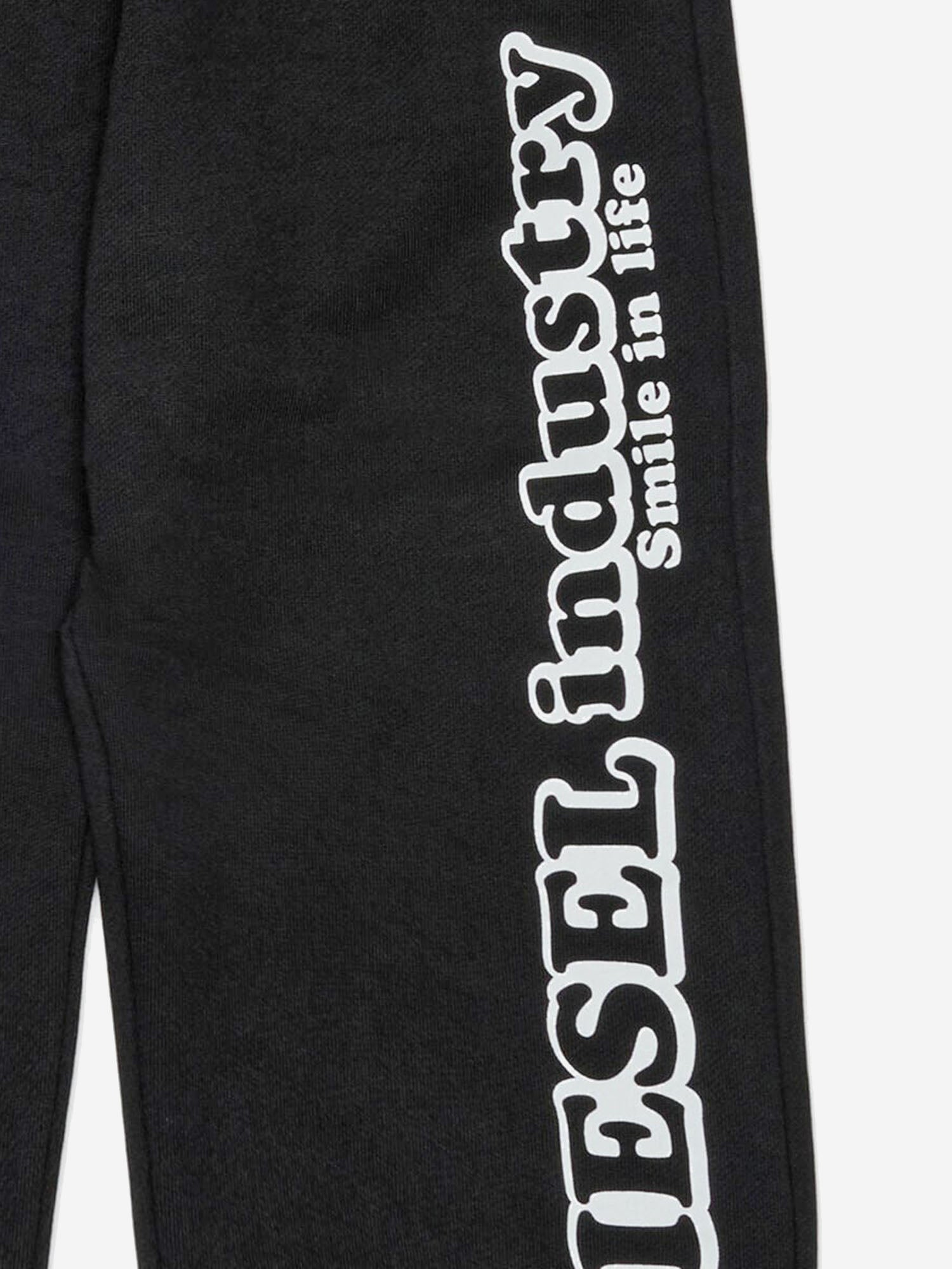 PANTALONI IN COTONE CON LOGO J03030 0GEADK900 DIESEL KIDS 