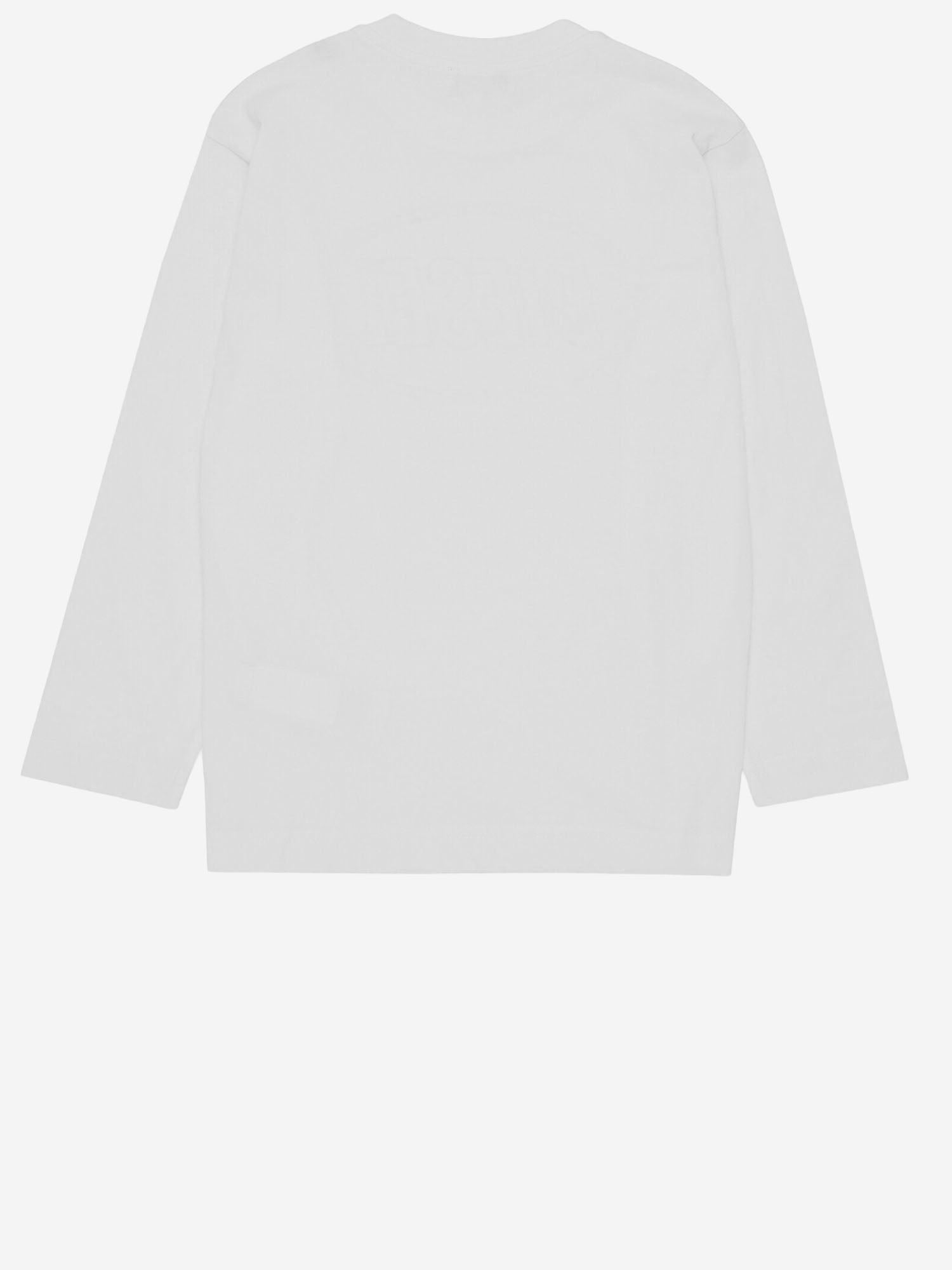 T-SHIRT A MANICHE LUNGHE IN COTONE J03037 0GRAIK100 DIESEL KIDS 