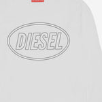 T-SHIRT A MANICHE LUNGHE IN COTONE J03037 0GRAIK100 DIESEL KIDS 