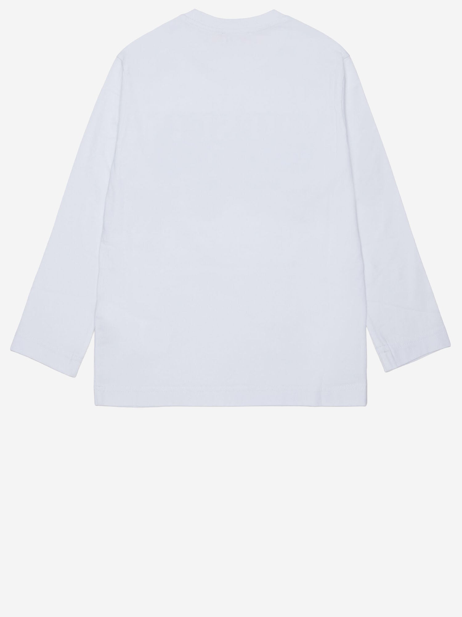 MAGLIA A MANICHE LUNGHE IN COTONE J03039 KYA1YK100 DIESEL KIDS 