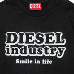 MAGLIA A MANICHE LUNGHE IN COTONE J03039 KYA1YK900 DIESEL KIDS 