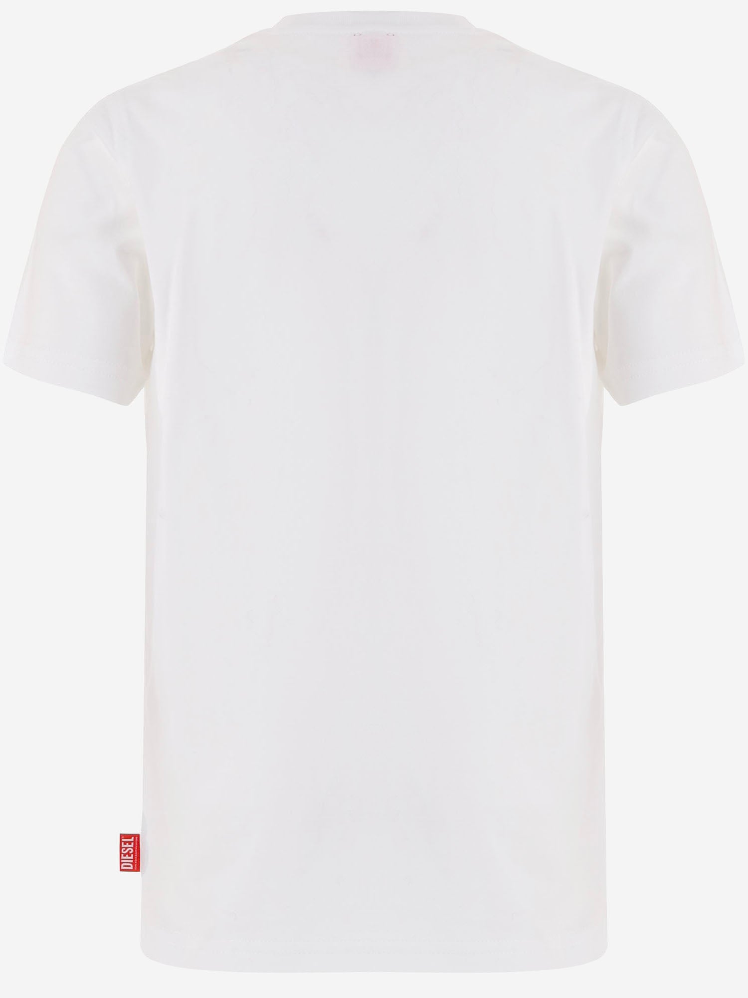 T-SHIRT IN COTONE CON LOGO J03040 00YI9K100 DIESEL KIDS 