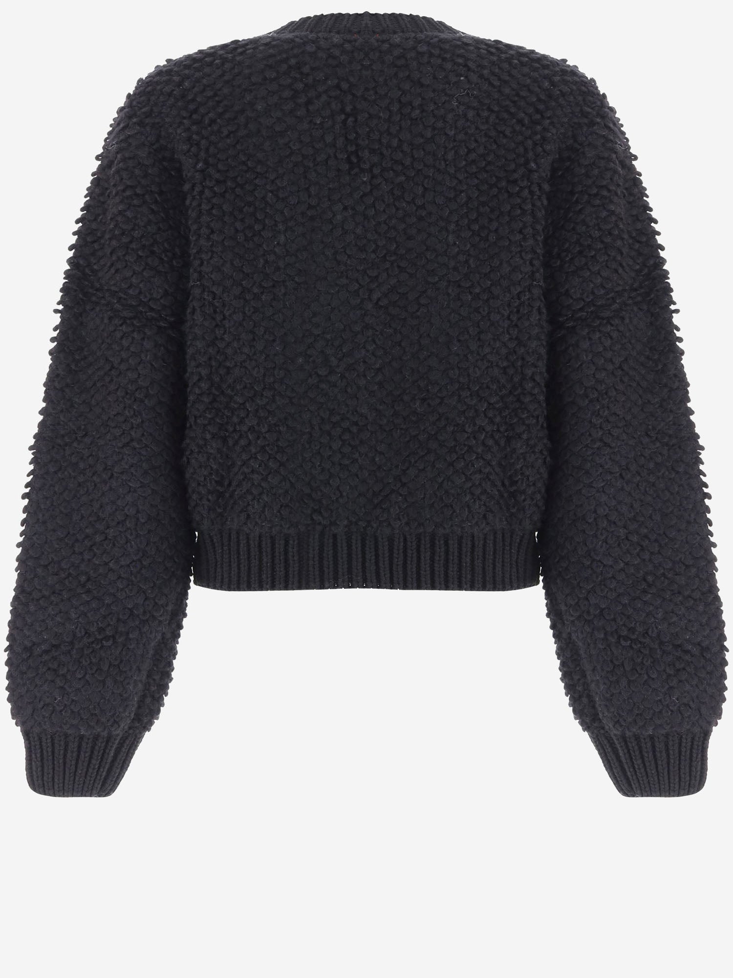 CARDIGAN IN TESSUTO BOUCLE' J03049 KYA2JK900 DIESEL KIDS 