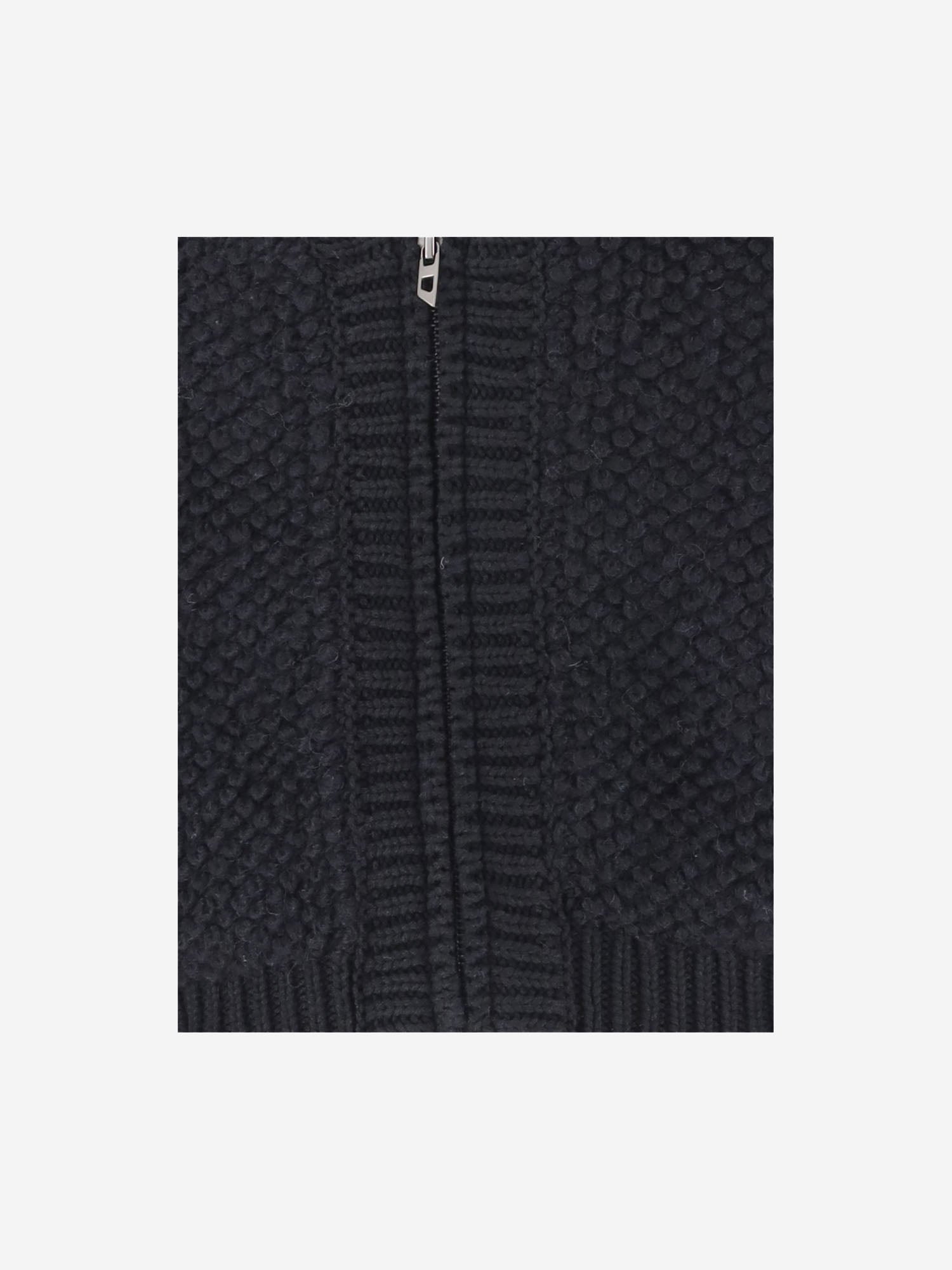 CARDIGAN IN TESSUTO BOUCLE' J03049 KYA2JK900 DIESEL KIDS 