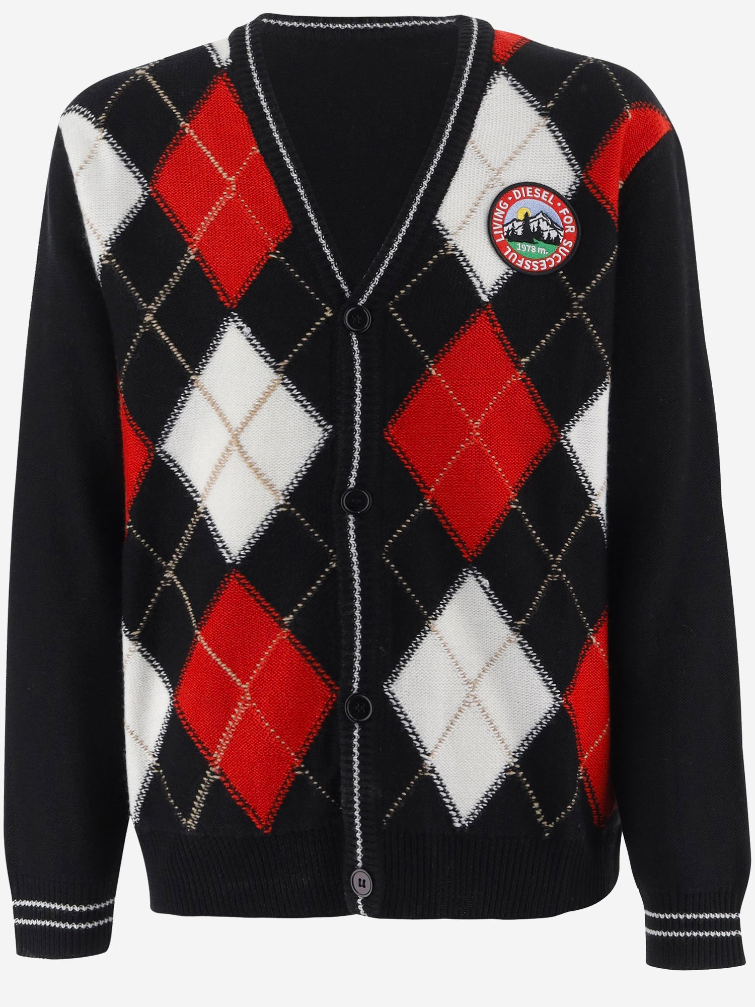 CARDIGAN IN MISTO LANA J03093 KYA3CK900 DIESEL KIDS 