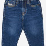 JEANS IN DENIM DI COTONE STRETCH K00237 KXBSEK01 DIESEL KIDS 