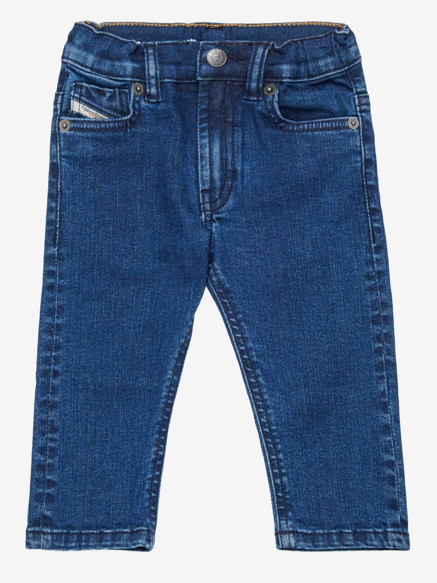 JEANS REGULAR-D-JOOLS IN COTONE STRETCH K00238 KXBSYK01 DIESEL KIDS 