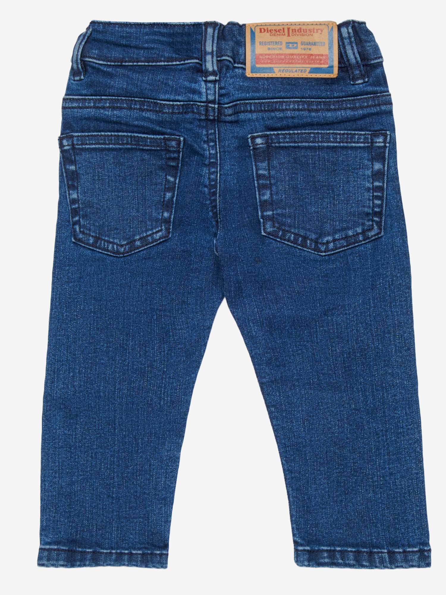 JEANS REGULAR-D-JOOLS IN COTONE STRETCH K00238 KXBSYK01 DIESEL KIDS 