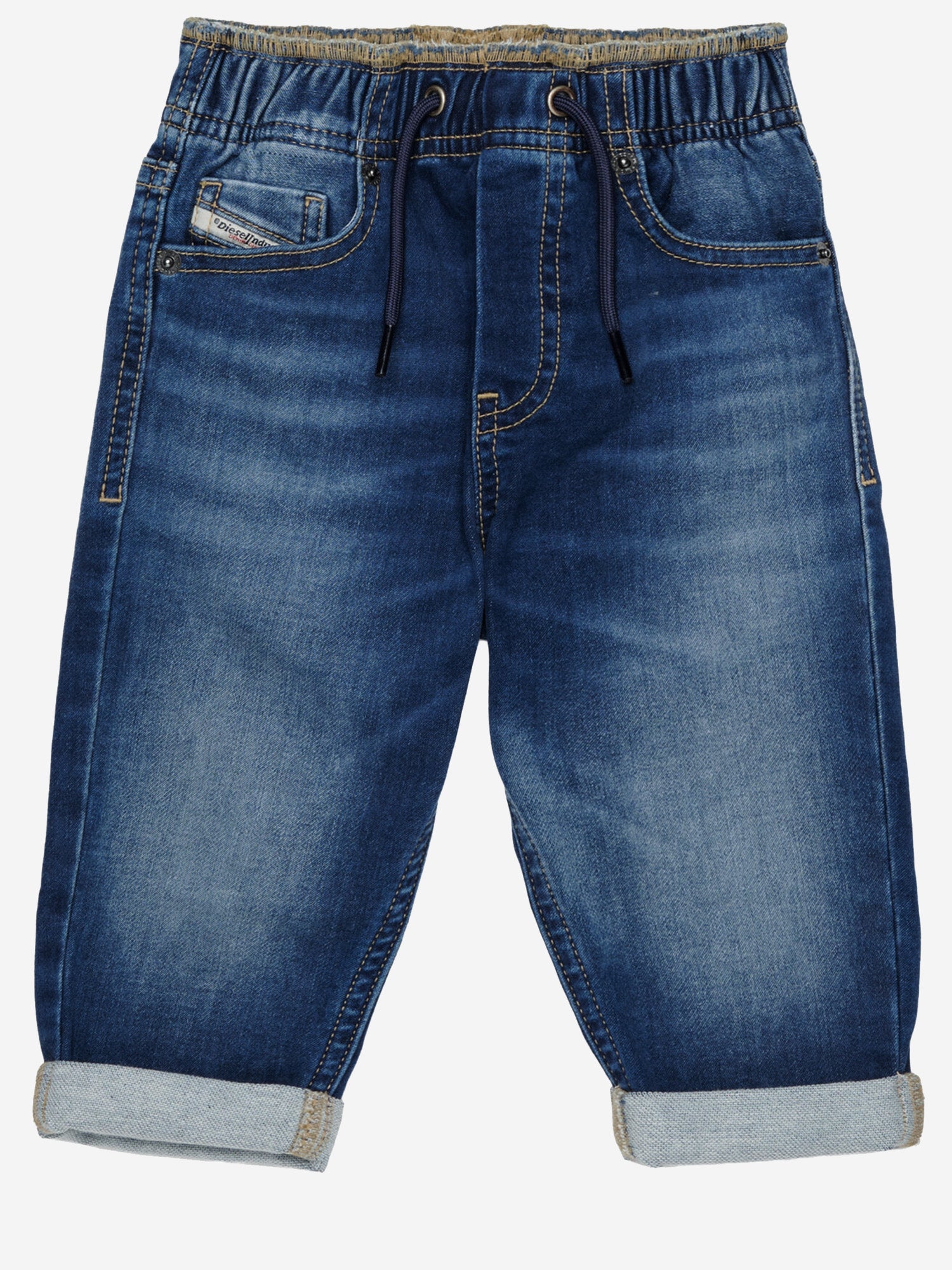 JEANS IN MISTO COTONE STRETCH K00311 KXBT1K01 DIESEL KIDS 