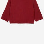 FELPA IN COTONE CON STAMPA LOGO STARBURST K00825 KYAVFK440 DIESEL KIDS 