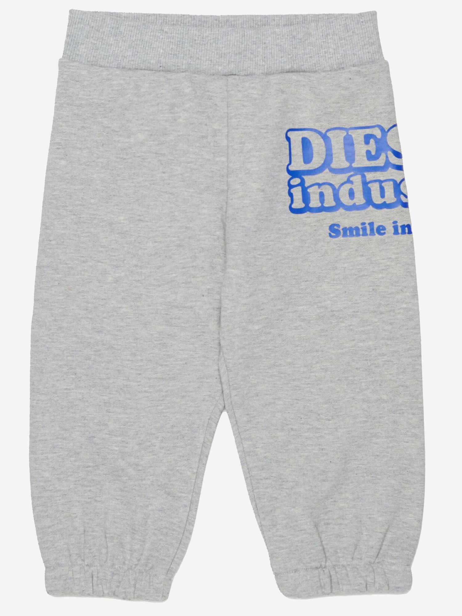 PANTALONI IN COTONE CON STAMPA DIESEL INDUSTRY K00843 KYAVFK963 DIESEL KIDS 