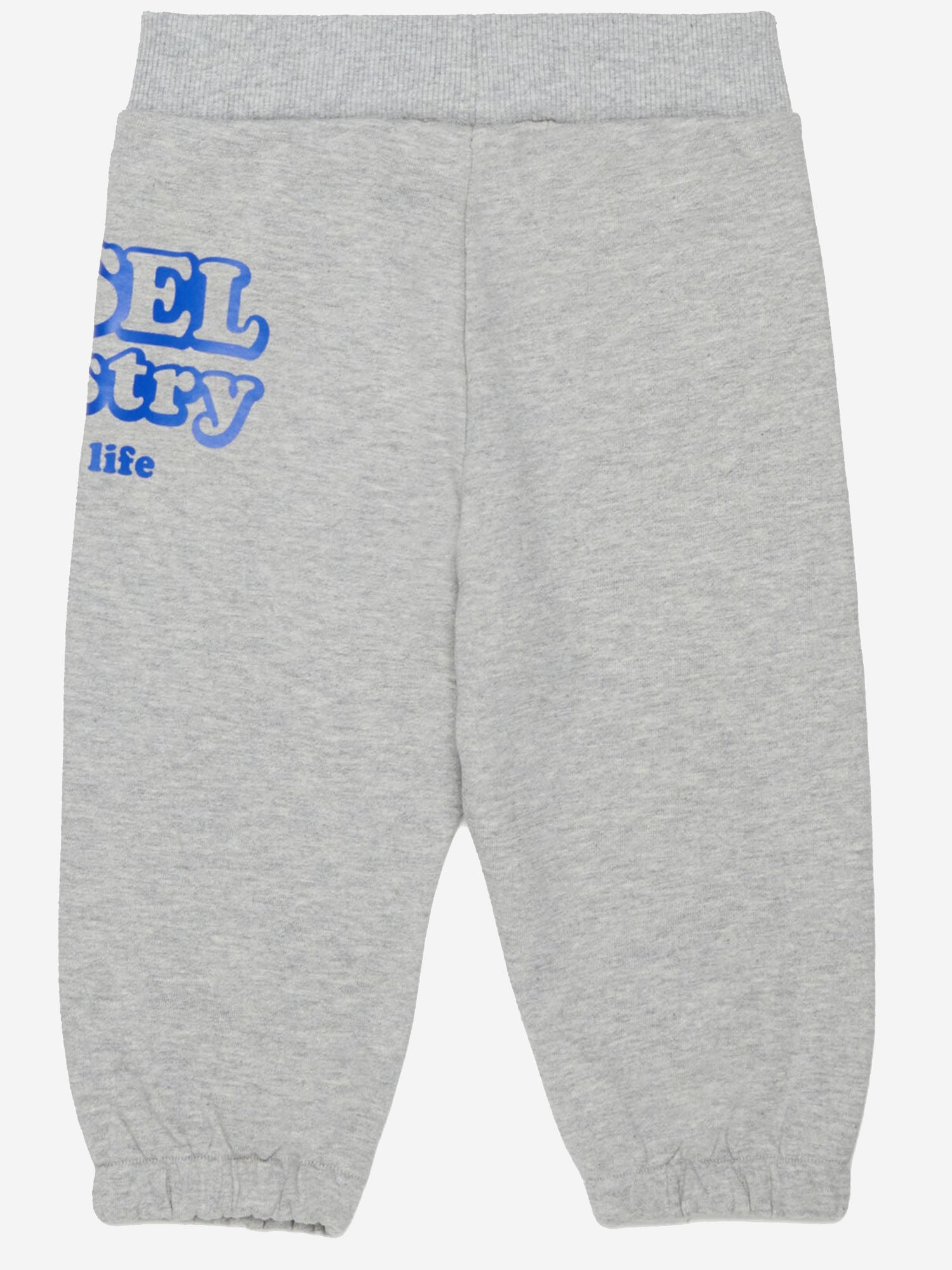 PANTALONI IN COTONE CON STAMPA DIESEL INDUSTRY K00843 KYAVFK963 DIESEL KIDS 