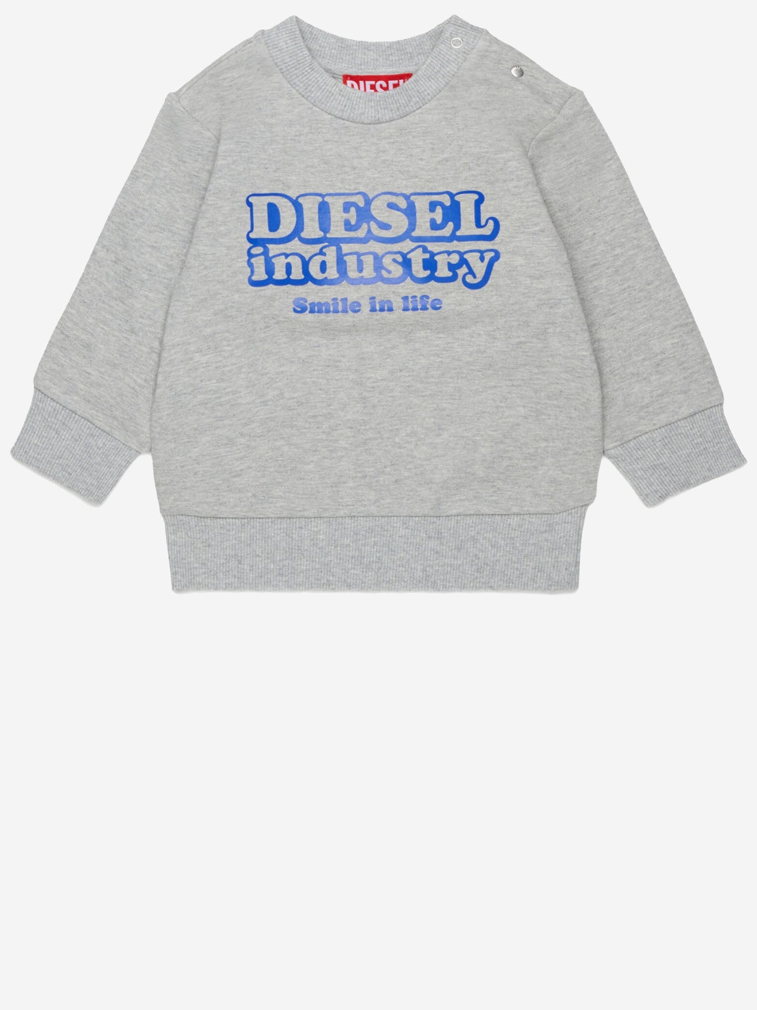 FELPA IN COTONE CON STAMPA DIESEL INDUSTRY K00852 KYAVFK963 DIESEL KIDS 