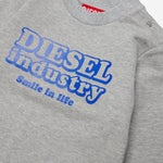FELPA IN COTONE CON STAMPA DIESEL INDUSTRY K00852 KYAVFK963 DIESEL KIDS 