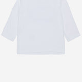 T-SHIRT A MANICHE LUNGHE IN COTONE CON LOGO K00857 00YI9K100 DIESEL KIDS 
