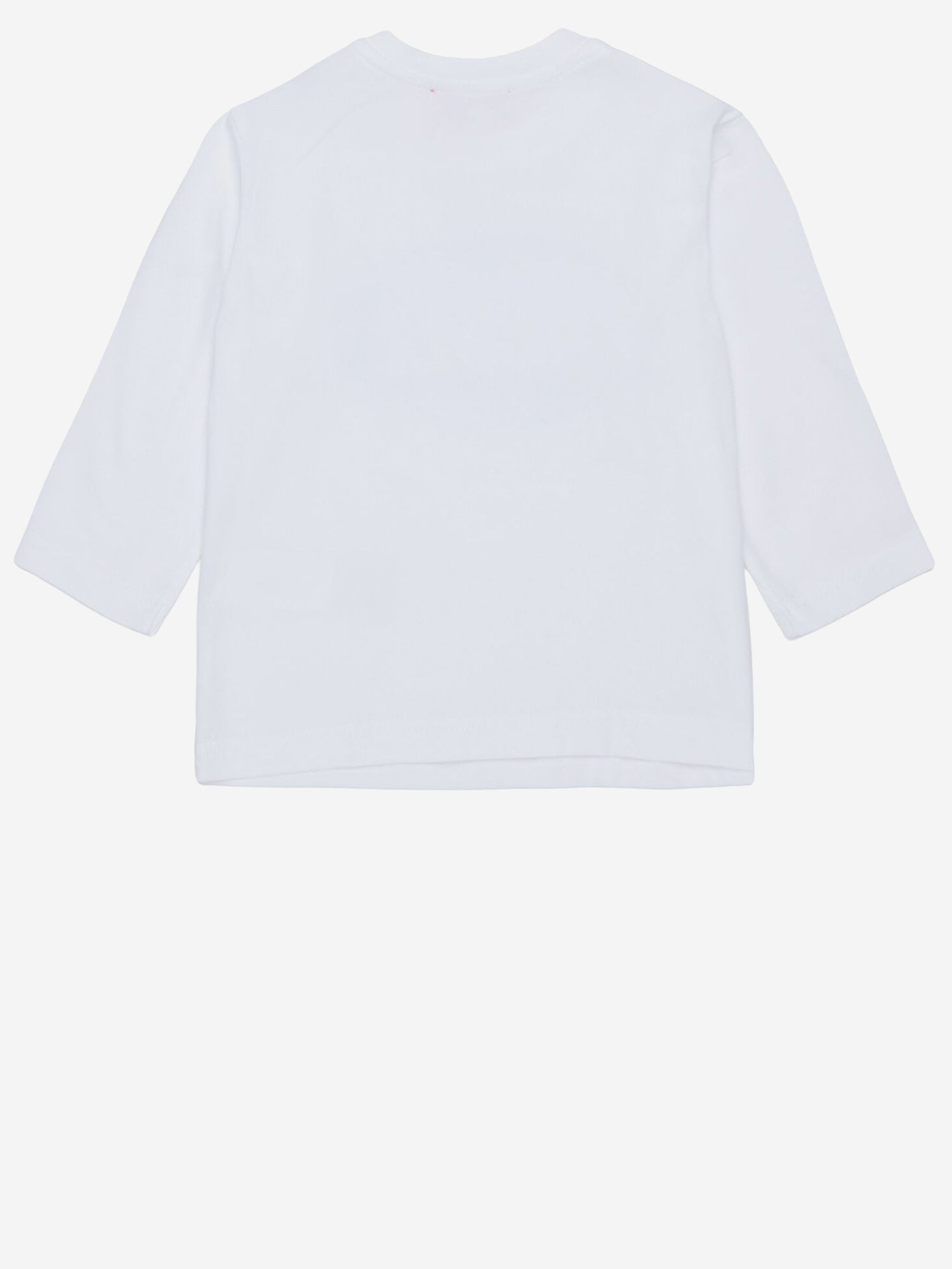 T-SHIRT A MANICHE LUNGHE IN COTONE CON LOGO K00857 00YI9K100 DIESEL KIDS 