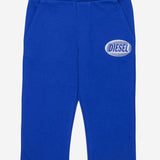 PANTALONI IN COTONE CON STAMPA LOGO K00876 KYAVFK89G DIESEL KIDS 