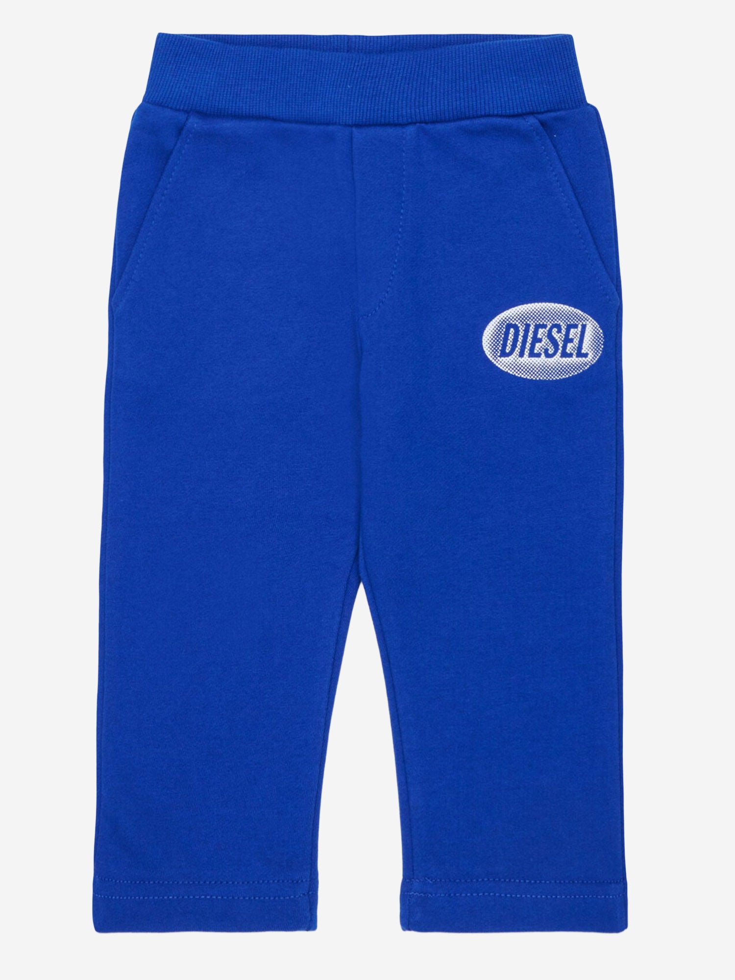 PANTALONI IN COTONE CON STAMPA LOGO K00876 KYAVFK89G DIESEL KIDS 