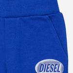 PANTALONI IN COTONE CON STAMPA LOGO K00876 KYAVFK89G DIESEL KIDS 