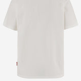 T-shirt con motivo trasparente P01805 0SPDX100 DIESEL x TINDER 