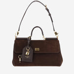 Borsa a mano My Sicily media in suede BB7782 BO9038M157 DOLCE & GABBANA 