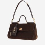 Borsa a mano My Sicily media in suede BB7782 BO9038M157 DOLCE & GABBANA 