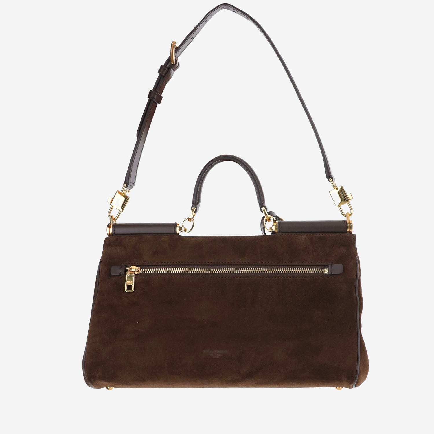 Borsa a mano My Sicily media in suede BB7782 BO9038M157 DOLCE & GABBANA 
