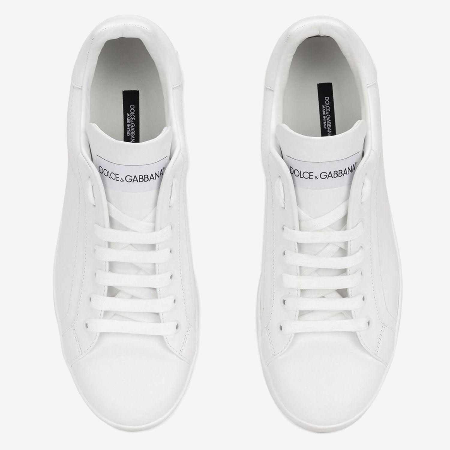 Sneaker Portofino in pelle CS1772 A106580001 DOLCE & GABBANA 