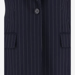 GIACCA MONOPETTO TURLINGTON IN LANA F29QGT FRBDRS8051 DOLCE & GABBANA 