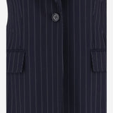 GIACCA MONOPETTO TURLINGTON IN LANA F29QGT FRBDRS8051 DOLCE & GABBANA 