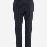 PANTALONI A RIGHE IN LANA STRETCH FTAM2T FRBDRS8051 DOLCE & GABBANA 