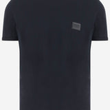 T-SHIRT IN COTONE CON PLACCA G8PV1T G7Q1QB0665 DOLCE & GABBANA 