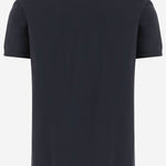 T-SHIRT IN COTONE CON PLACCA G8PV1T G7Q1QB0665 DOLCE & GABBANA 