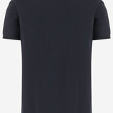 T-SHIRT IN COTONE CON PLACCA G8PV1T G7Q1QB0665 DOLCE & GABBANA 