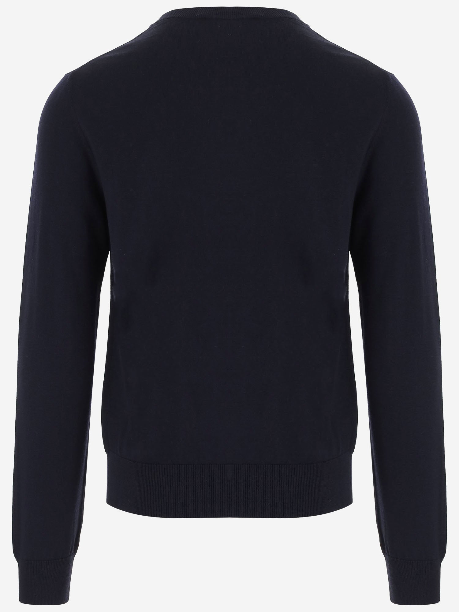 Pullover in lana vergine coin logo GXX24Z JGMLSB0665 DOLCE & GABBANA 
