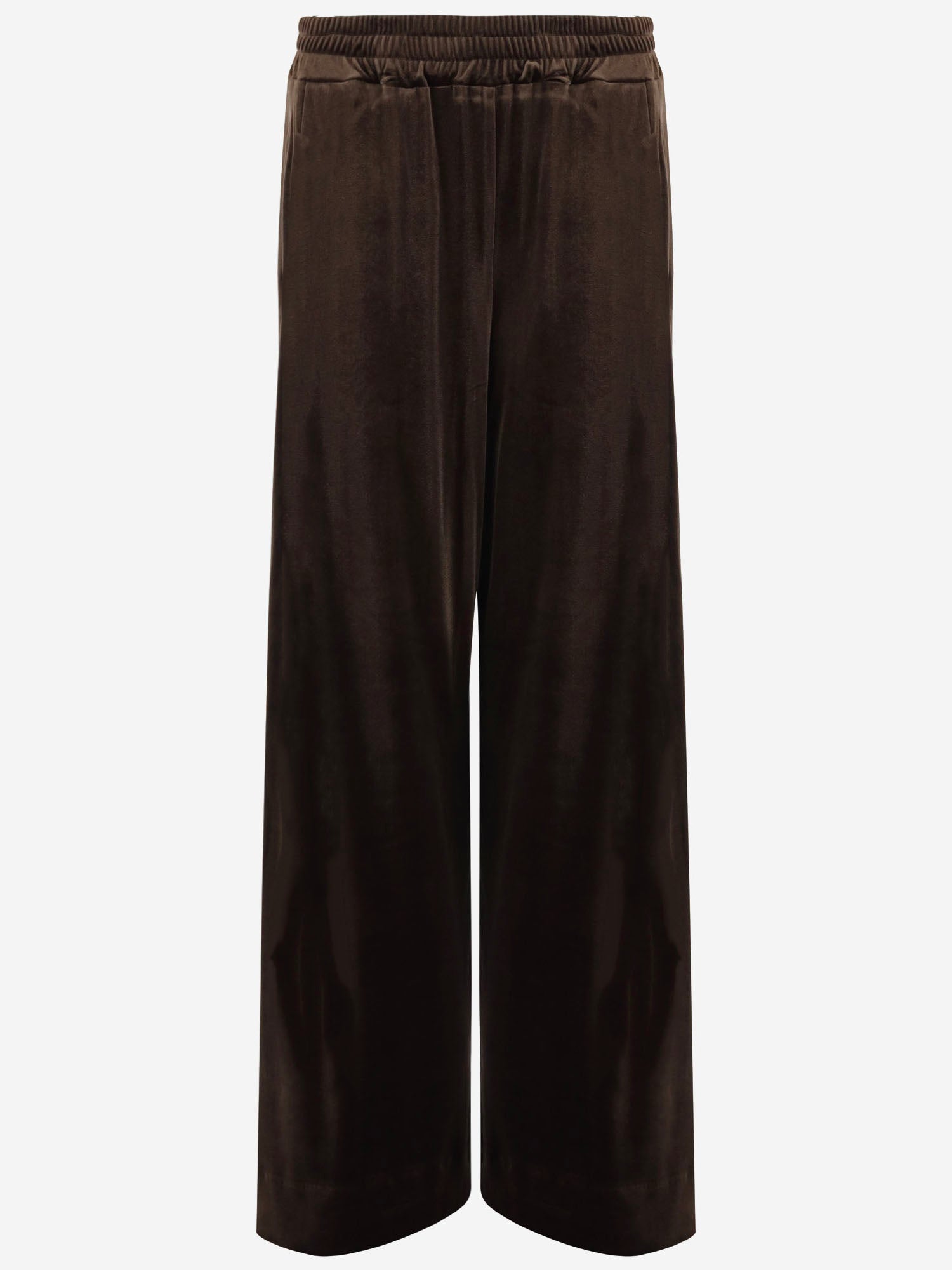 PANTALONI IN NYLON STRETCH DAM26V02 BROWN DONT @ ME 