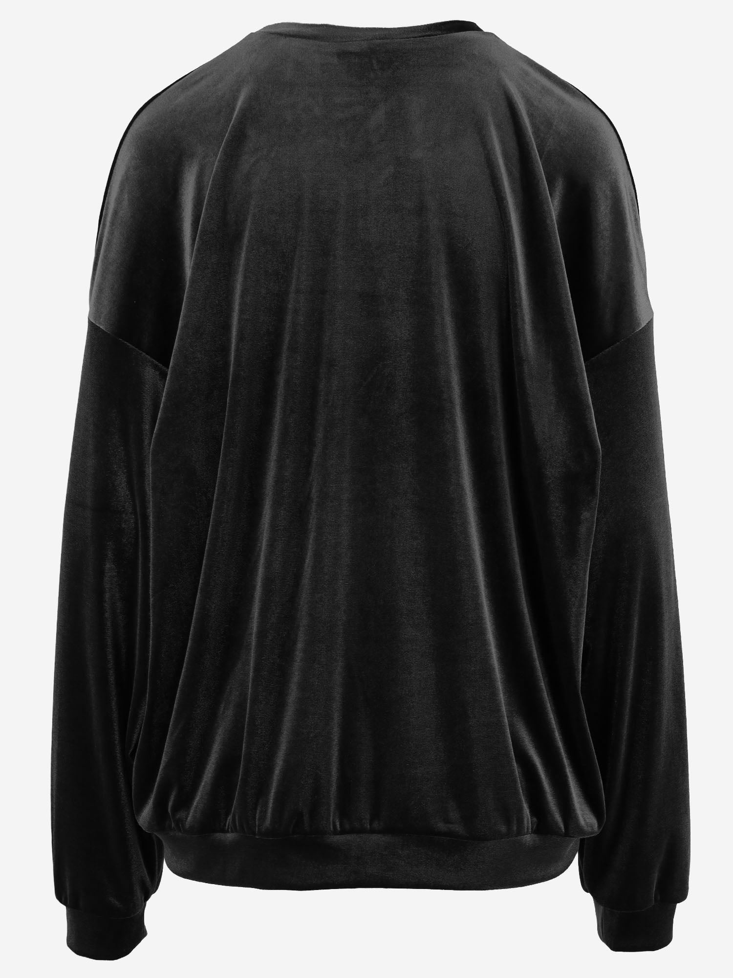 FELPA IN JERSEY STRETCH DAM26V06 BLACK DONT @ ME 