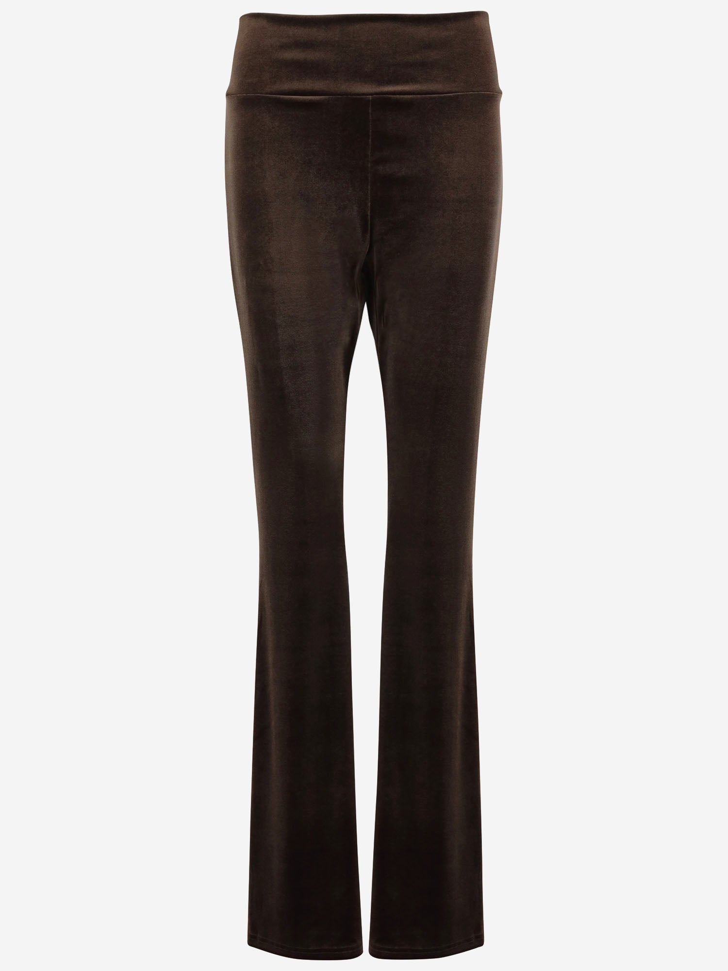 PANTALONI IN NYLON STRETCH DAM26V07 BROWN DONT @ ME 