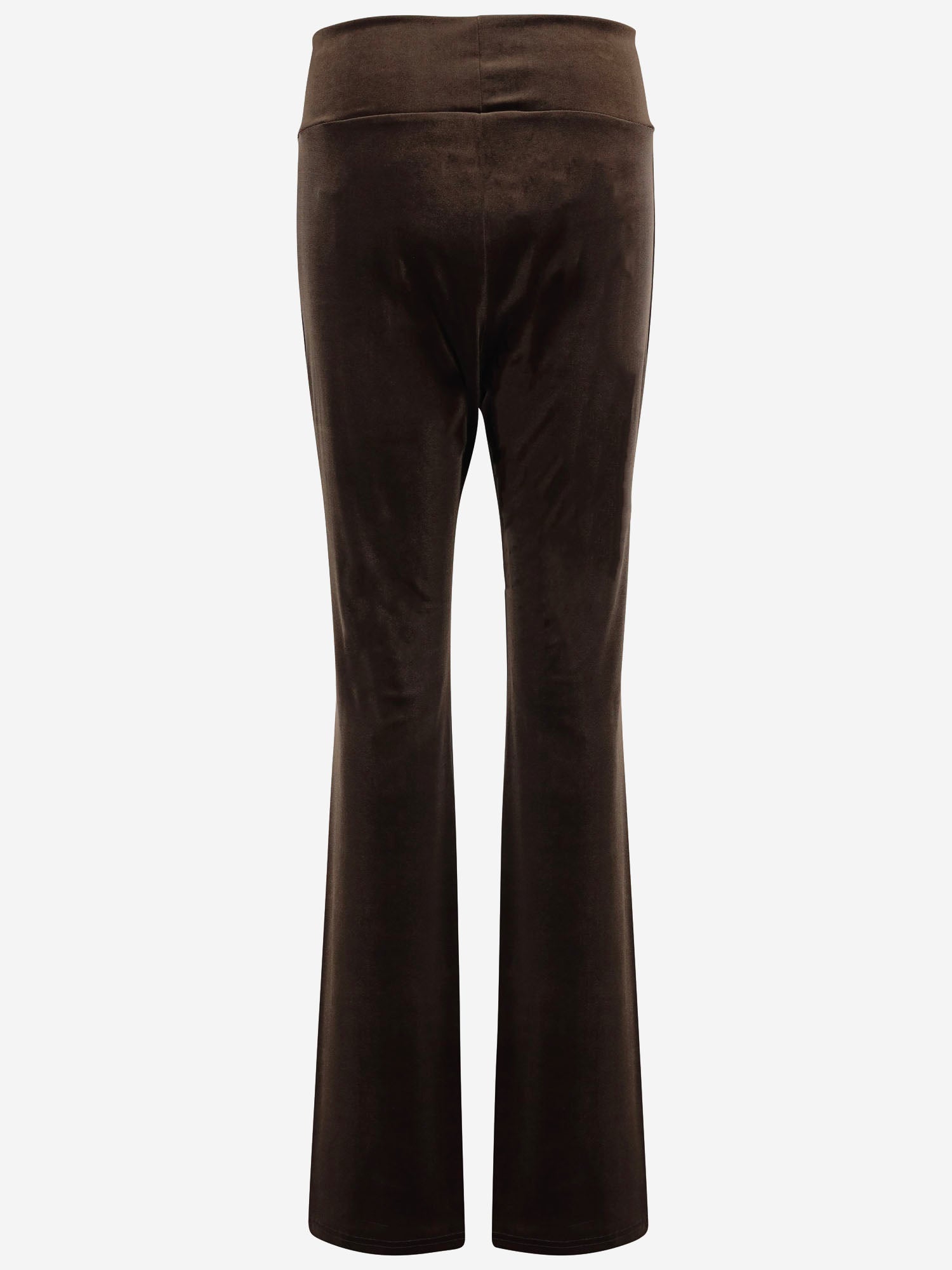 PANTALONI IN NYLON STRETCH DAM26V07 BROWN DONT @ ME 