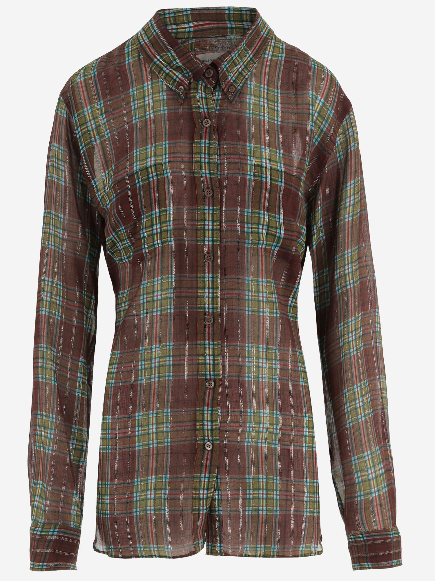 CAMICIA IN VISCOSA E SETA 010705 4272358 DRIES VAN NOTEN 