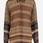 CAMICIA IN VISCOSA CON MOTIVO GEOMETRICO 010706 4017701 DRIES VAN NOTEN 