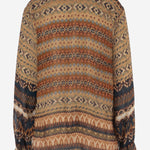 CAMICIA IN VISCOSA CON MOTIVO GEOMETRICO 010706 4017701 DRIES VAN NOTEN 