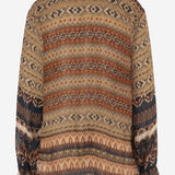 CAMICIA IN VISCOSA CON MOTIVO GEOMETRICO 010706 4017701 DRIES VAN NOTEN 