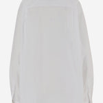 Camicia in cotone con ricami floreali 010740 4314001 DRIES VAN NOTEN 